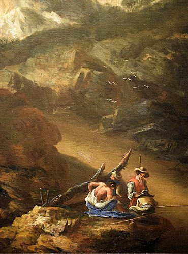 Paysage Dèbut du XVIIIème